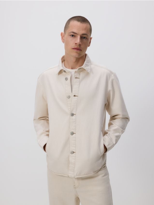 Teksasärk comfort fit - RESERVED