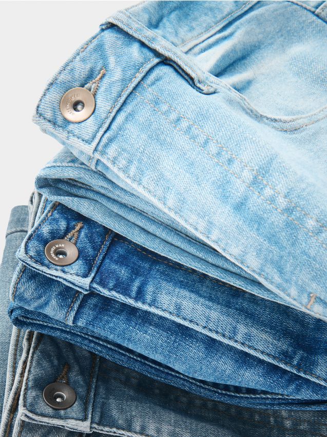 Skinny jeans with wash effect - RESERVED