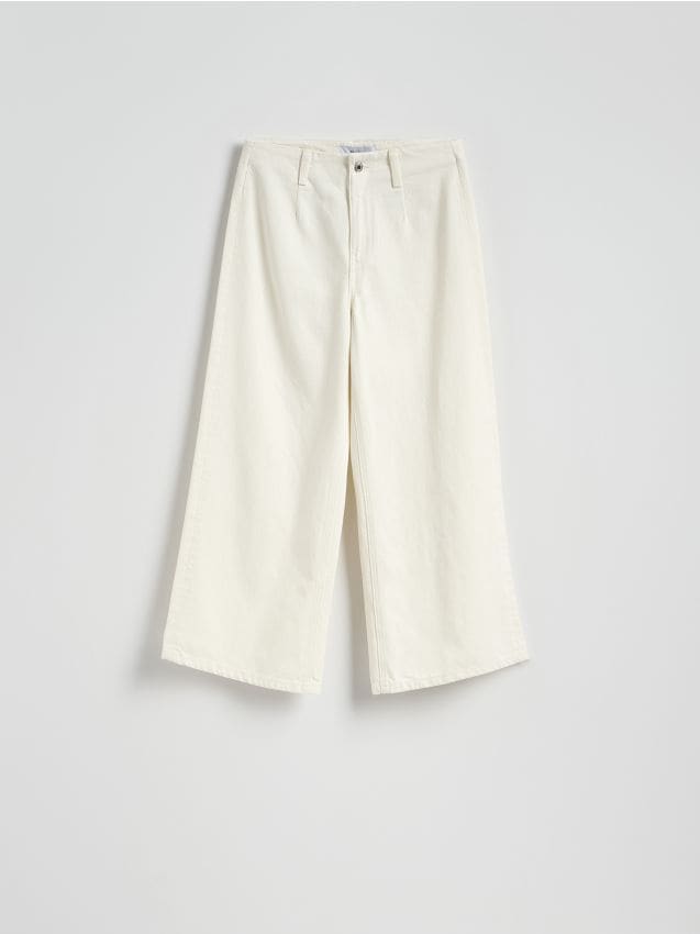 Culotte farmerke visokog struka - RESERVED