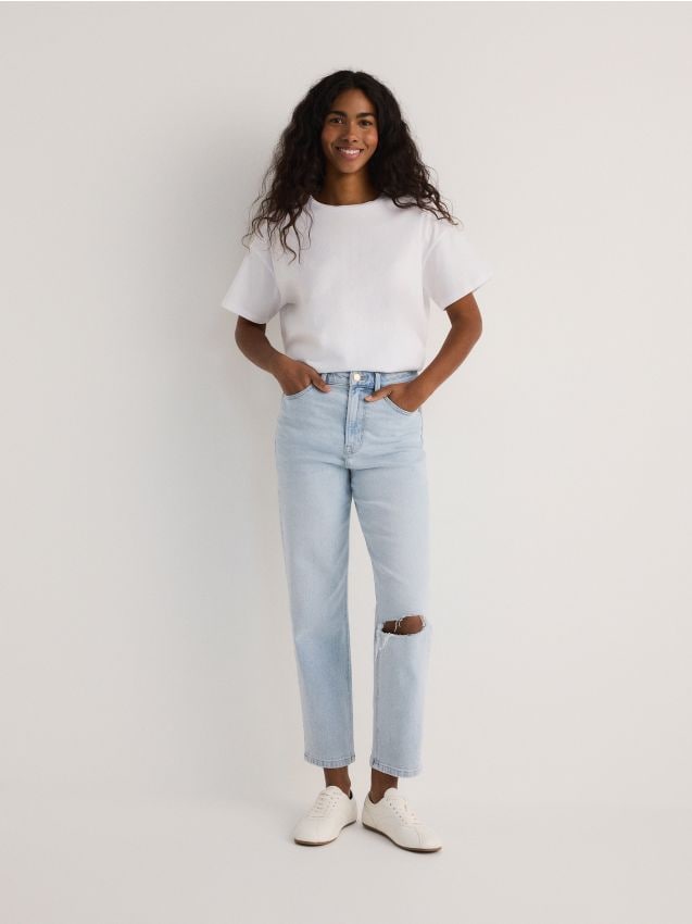 LADIES` JEANS TROUSERS - RESERVED