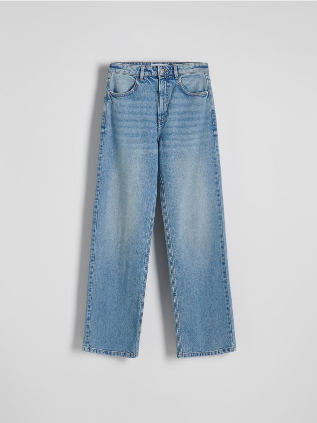 Kavbojke wide leg - RESERVED