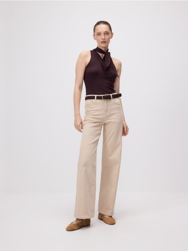 Top with decorative tie - RESERVED