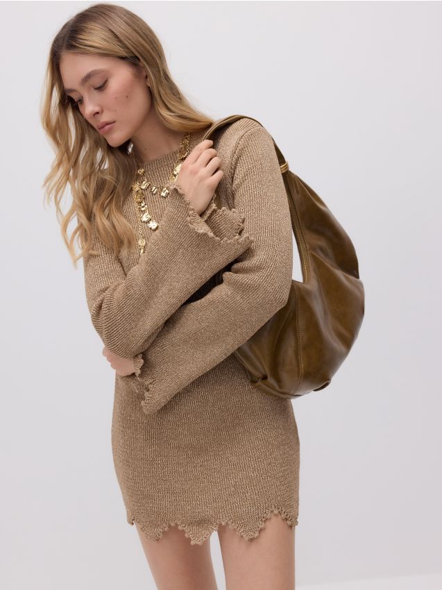 Jersey mini dress - RESERVED