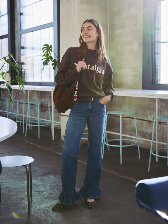 LADIES` JEANS TROUSERS - RESERVED