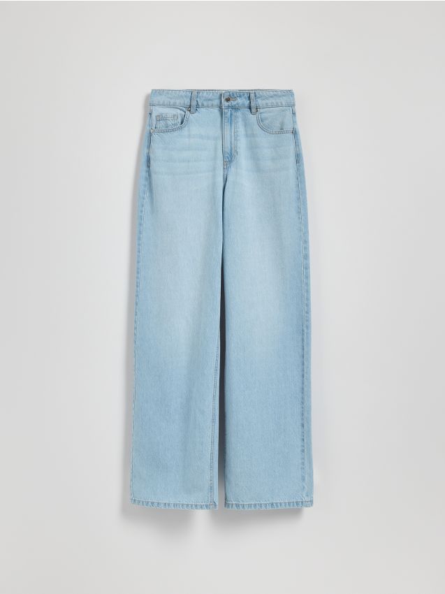 Reserved - Blugi straight leg - albastru Reserved - Blugi straight leg - albastru