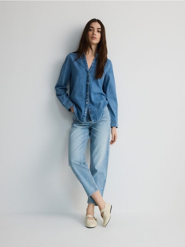 Mom fit jeans - RESERVED