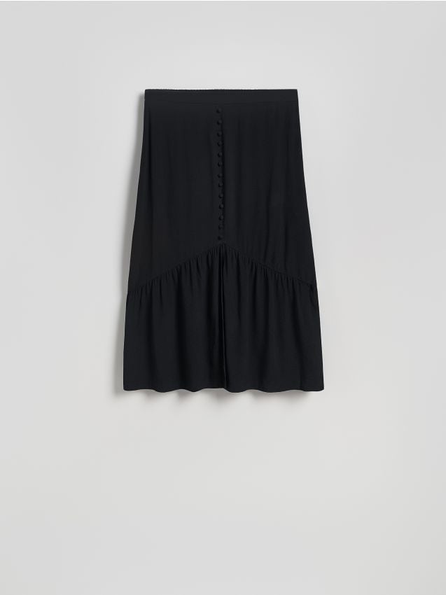 Jupe à motif en viscose - RESERVED