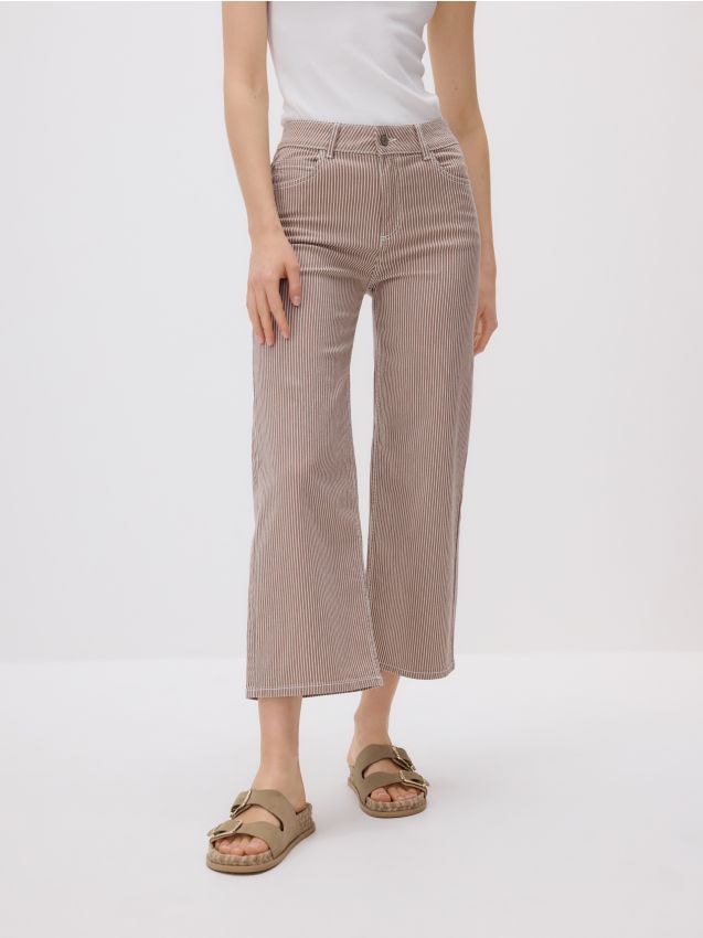 Reserved - LADIES` JEANS TROUSERS - bej