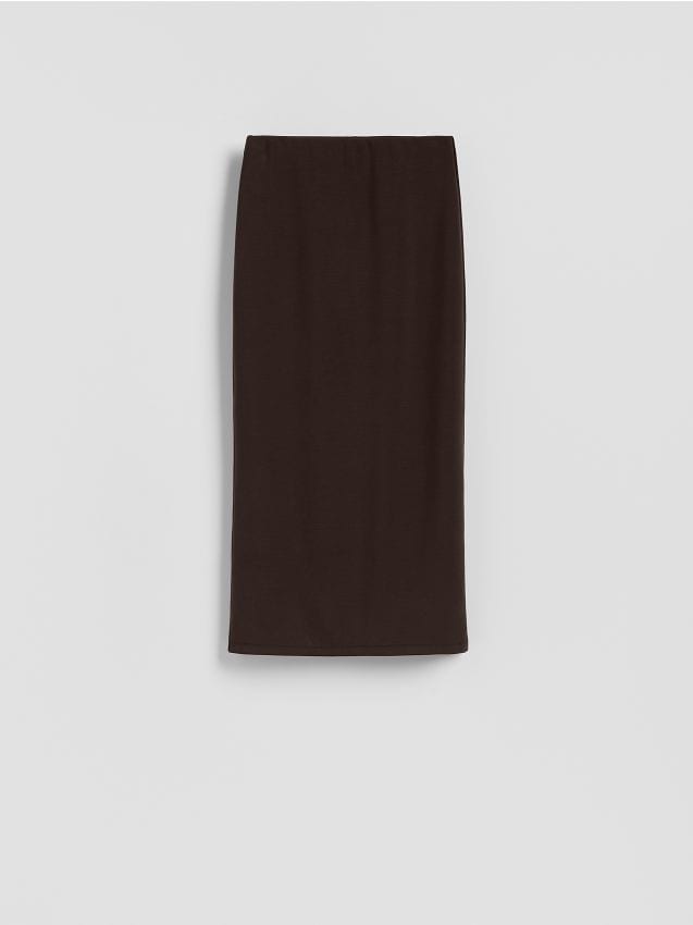 Jupe midi en modal majoritaire - RESERVED
