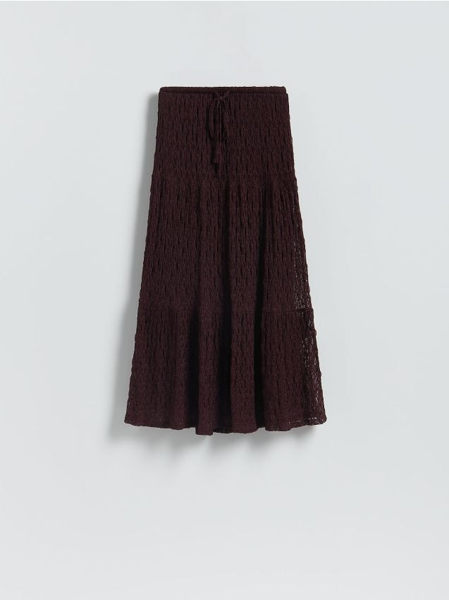 Ażurowa spódnica maxi - RESERVED