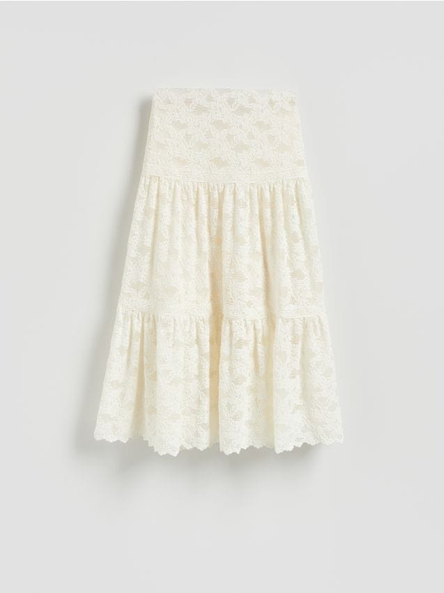 Skirt with lace - RESERVED