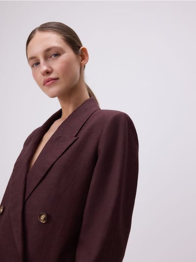 Linen blazer