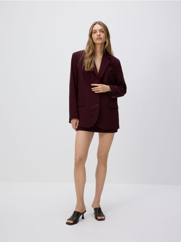 Einreihiger Oversize-Blazer - RESERVED