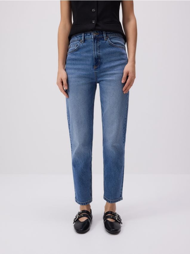 Mom fit slim farmerke - RESERVED