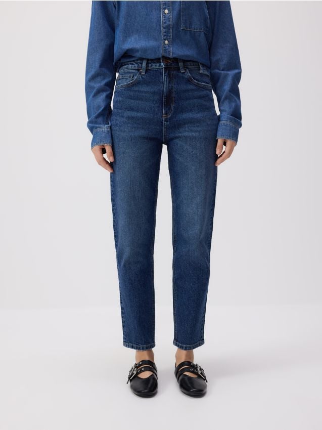 Kavbojke mom fit slim - RESERVED
