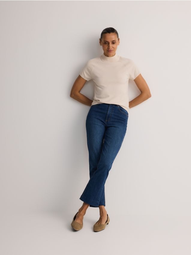 Mini flare jeans - RESERVED