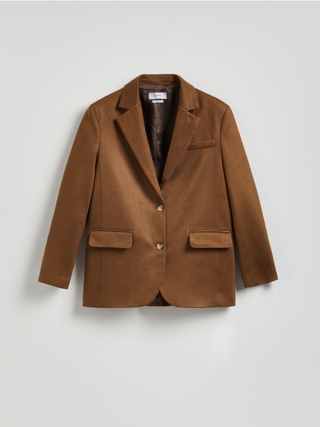 Single-breasted blazer - RESERVED