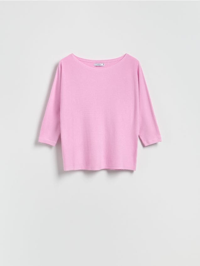 Sweater with viscose blend - RESERVED