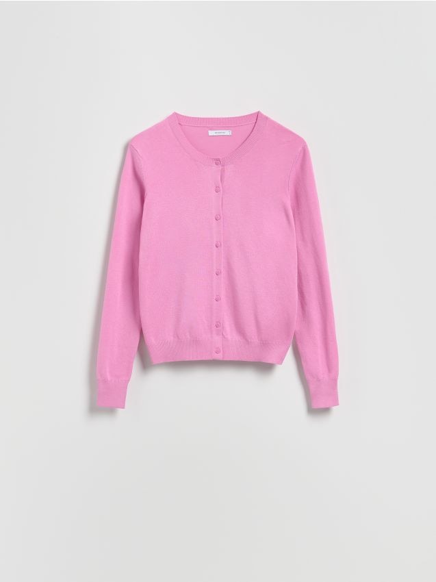 Strickjacke aus Viskosegemisch - RESERVED
