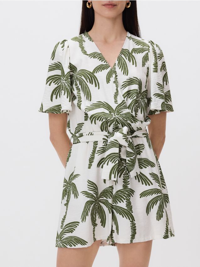 Viscose jumpsuit - RESERVED