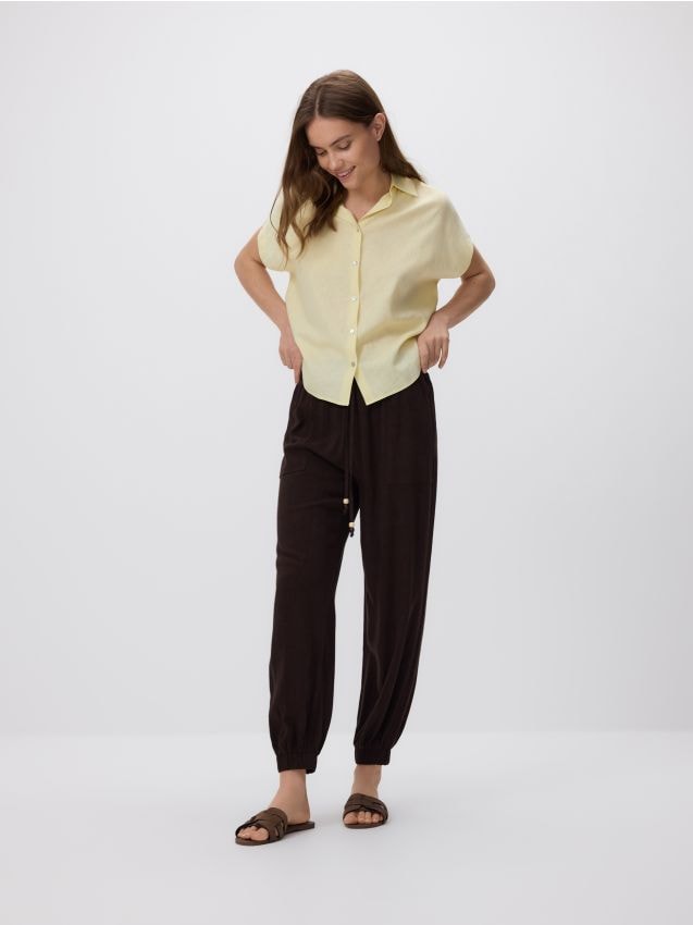 Viscose rich joggers - RESERVED