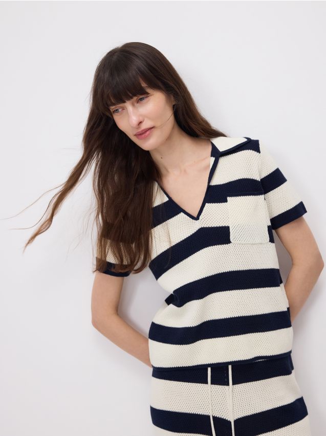 Cotton polo shirt - RESERVED