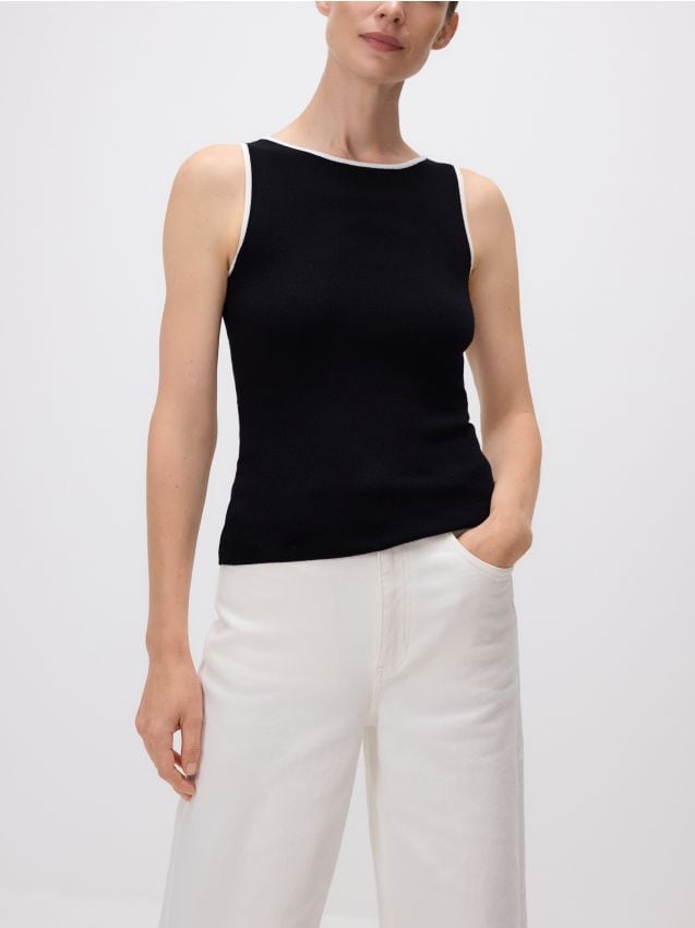 Haut en viscose majoritaire - RESERVED