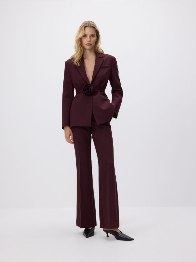 Broek met persvouwen - RESERVED