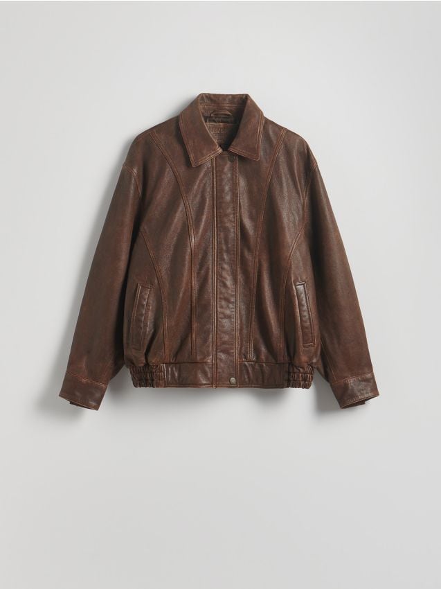 Sheepskin jacket - RESERVED