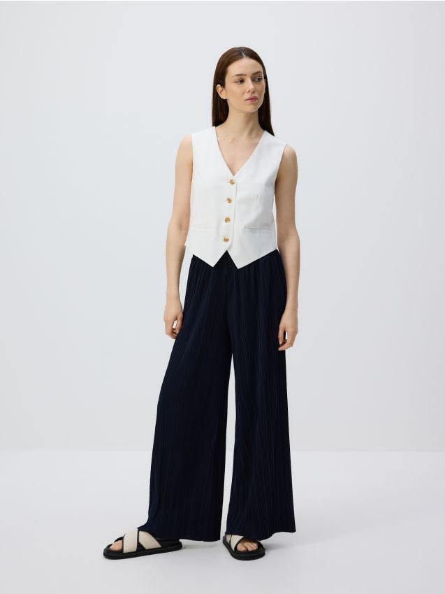 Pleated trousers - RESERVED