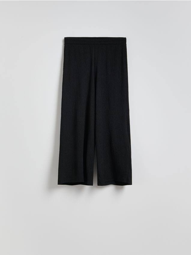Reserved - Pantaloni tip culotte - negru