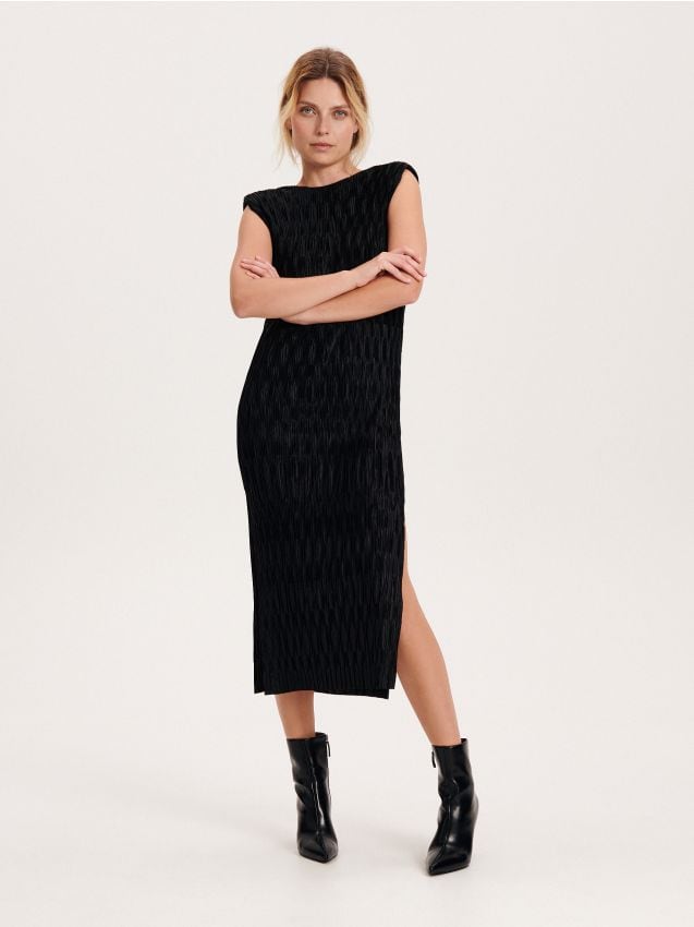 Mini-robe Couleur noir - RESERVED - 7543D-99X