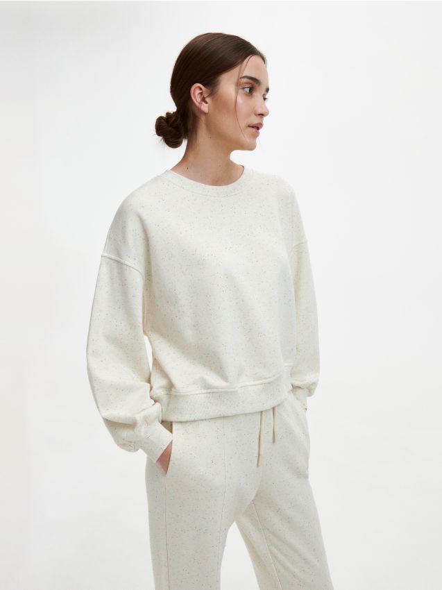 Oversized jersey sweatshirt - RESERVED