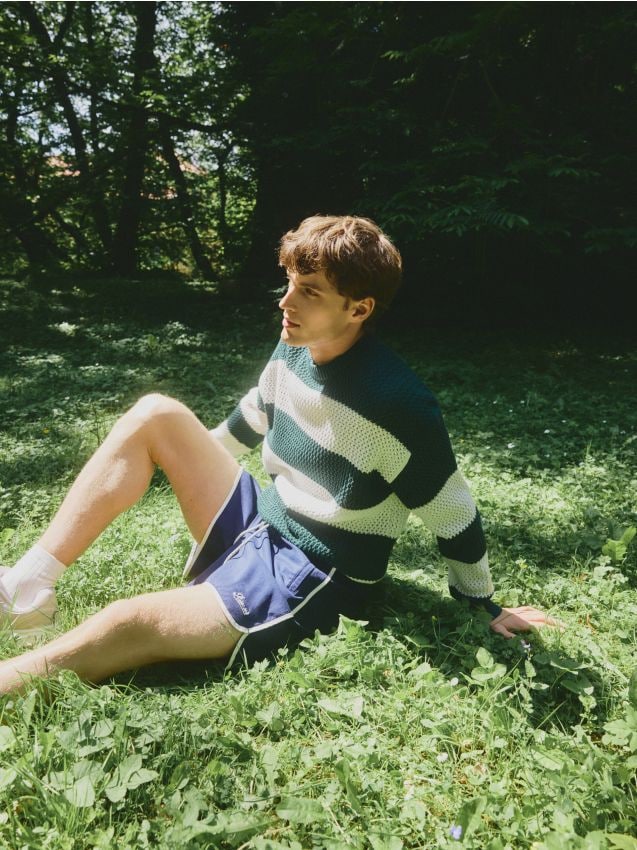 Lyocell blend shorts - RESERVED