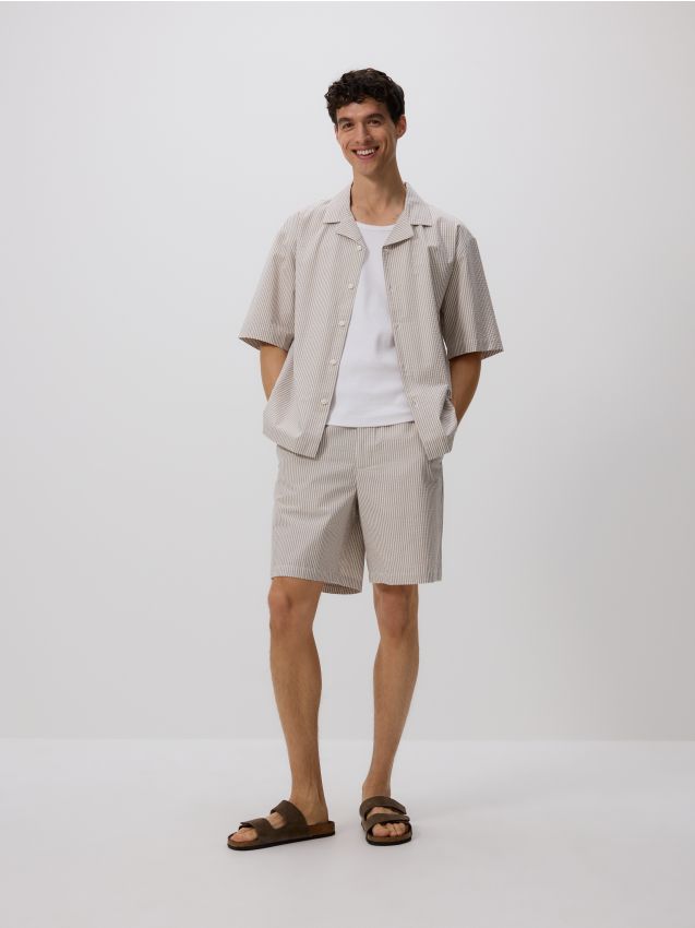 Reserved - MEN`S SHORTS - bej Reserved - MEN`S SHORTS - bej