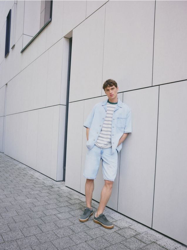 Loose denim shorts - RESERVED