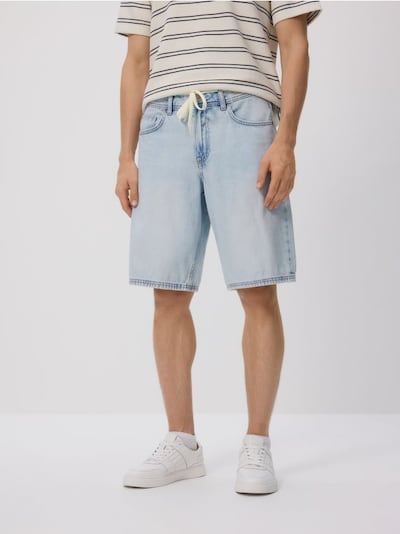 Pantaloncini di jeans loose fit