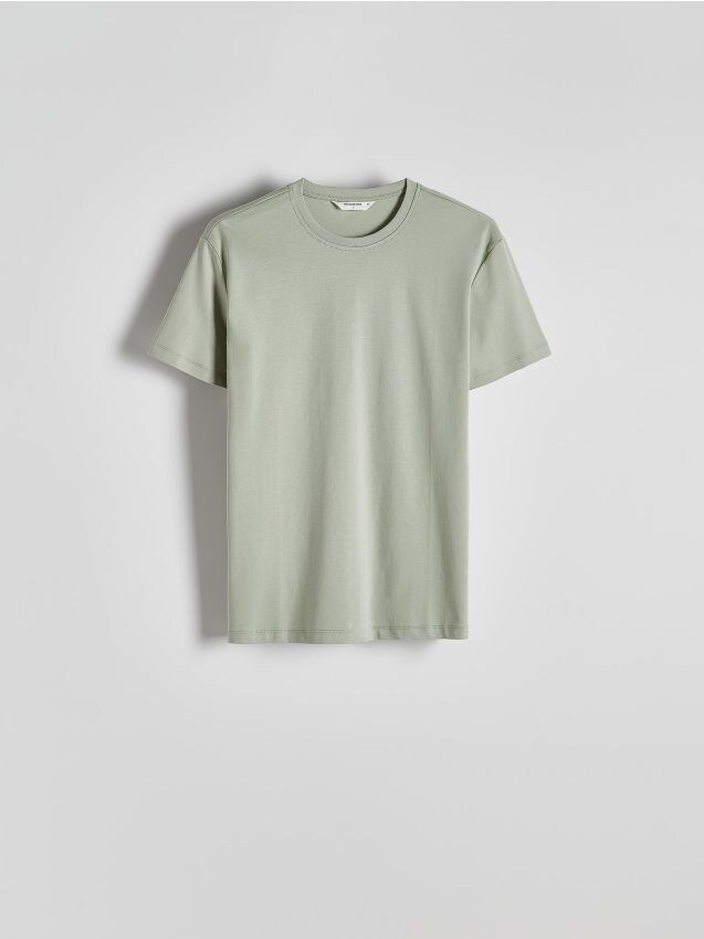 Reserved - men`s t-shirt - verde-pal