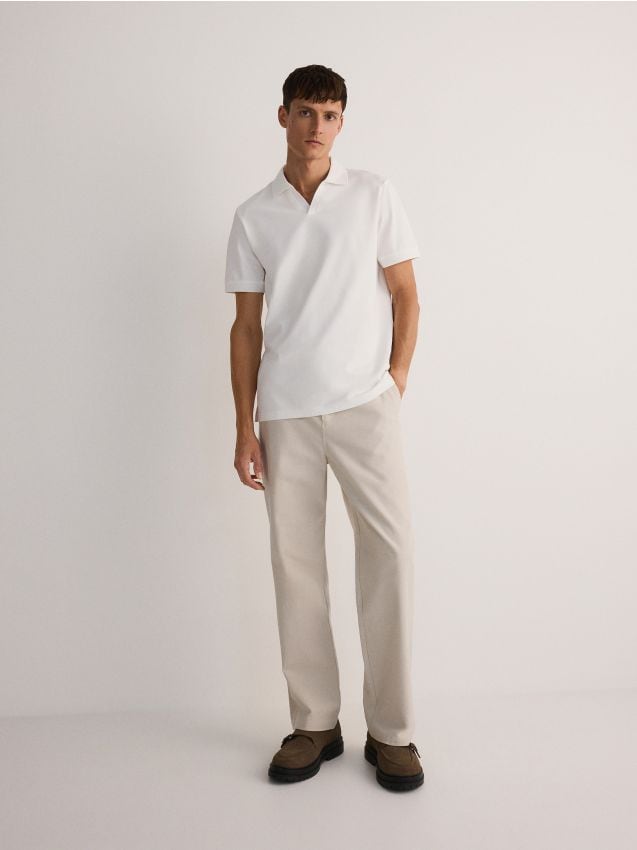 Polo majica regular fit - RESERVED