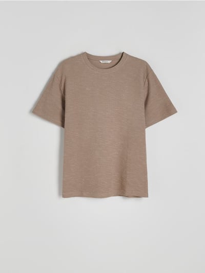 Strukturalny t-shirt relaxed fit