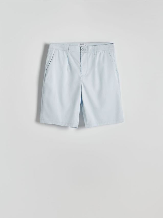 regular fit cotton shorts - RESERVED