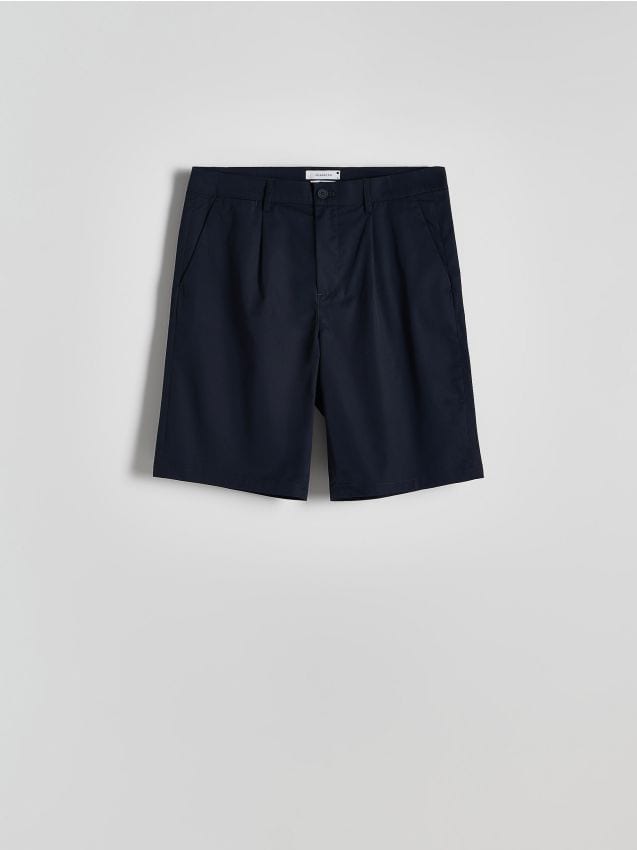 regular fit cotton shorts - RESERVED