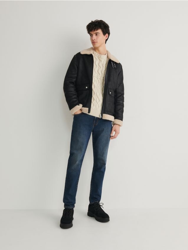 Slim fit farmerke - RESERVED