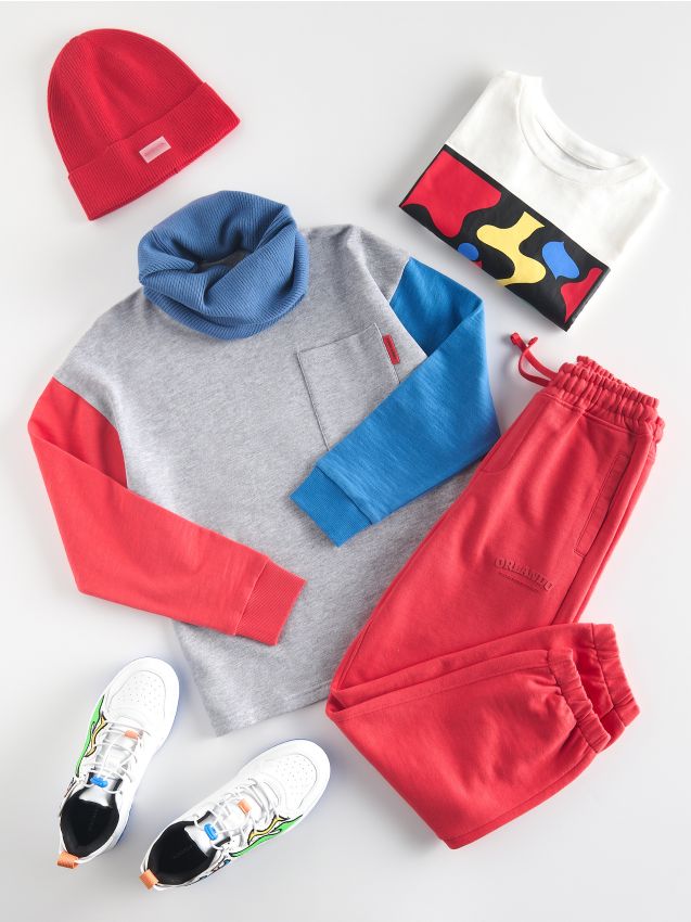 Cotton joggers - RESERVED
