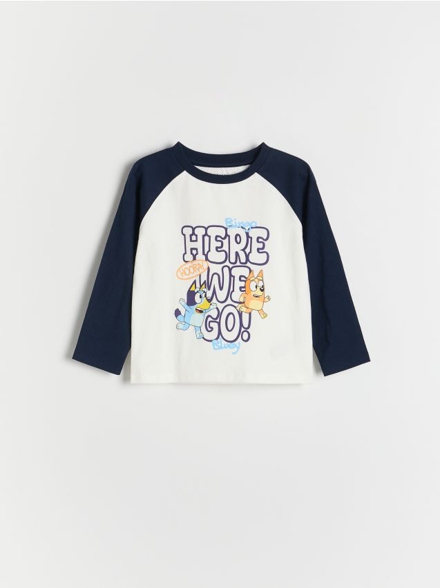 Bluey Baumwoll-Langarmshirt - RESERVED