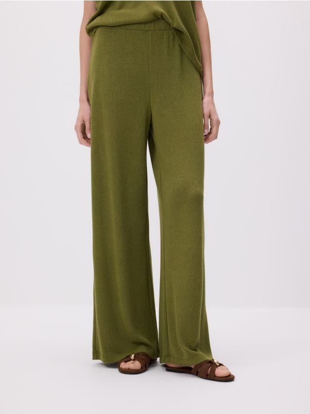 Structural fabric trousers - RESERVED