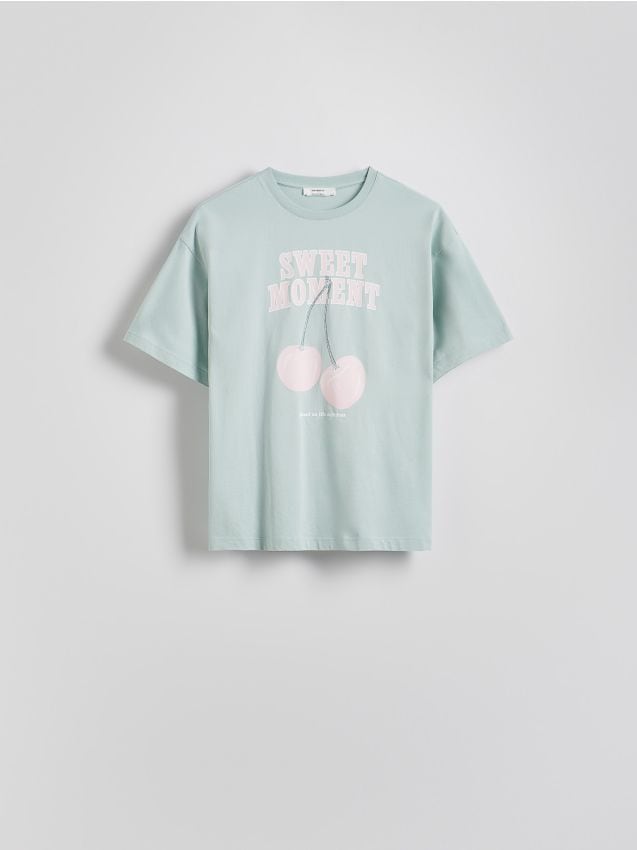 T-Shirt mit Print - RESERVED