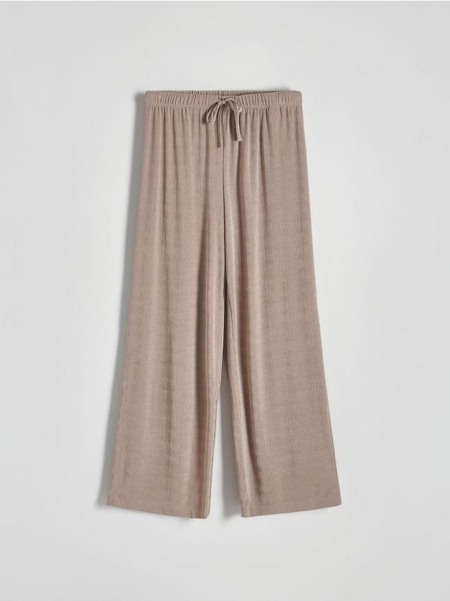 Wide leg trousers - RESERVED
