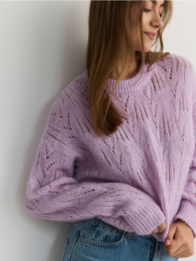 Wool blend jumper - RESERVED