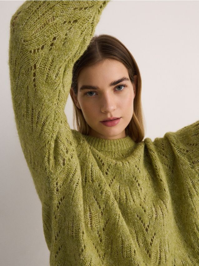Wool blend jumper - RESERVED